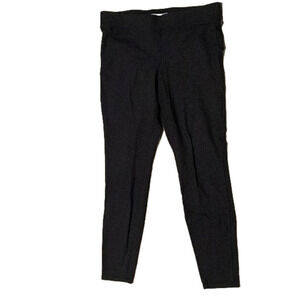 BLACK and white polka dot size large pants